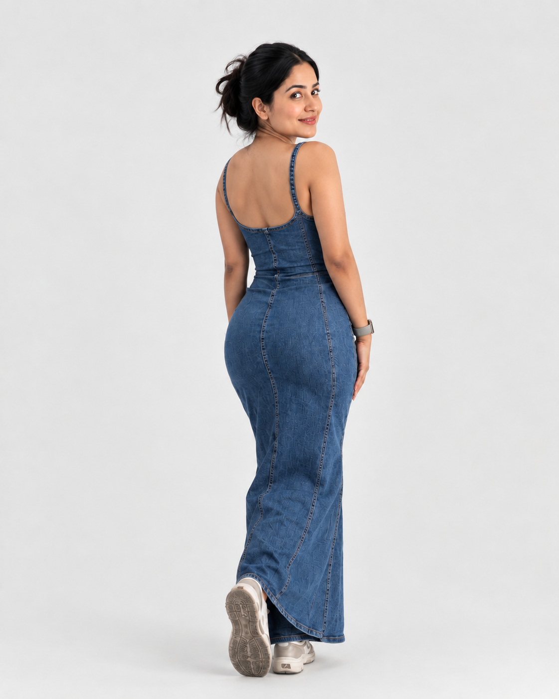 Back view with numbered ad spots marked